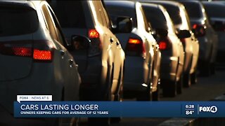 Owners keeping cars longer
