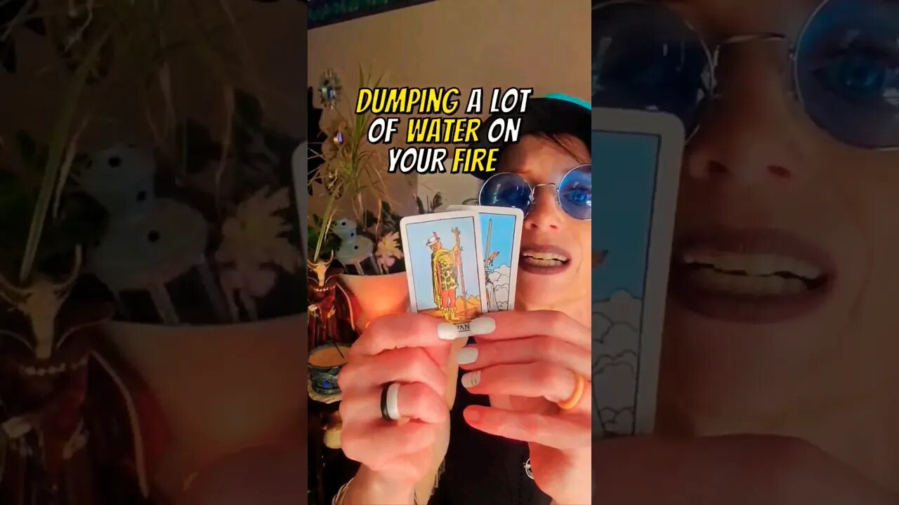 Keep that Fire!๐ฅ๐งจ๐ฅ #lowkeymagickal #tinytarot #crystinasmart #dailytarot #abundance #tarot #love