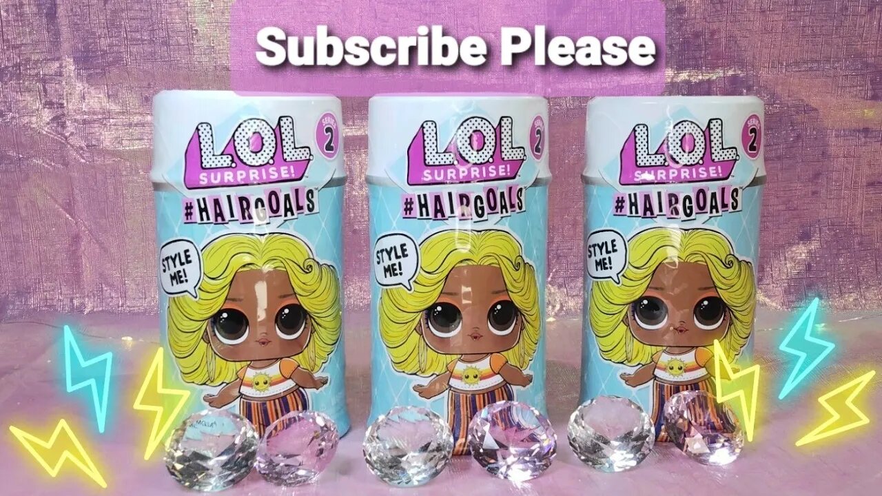 LOL Hairgoals Series 2 unboxing review