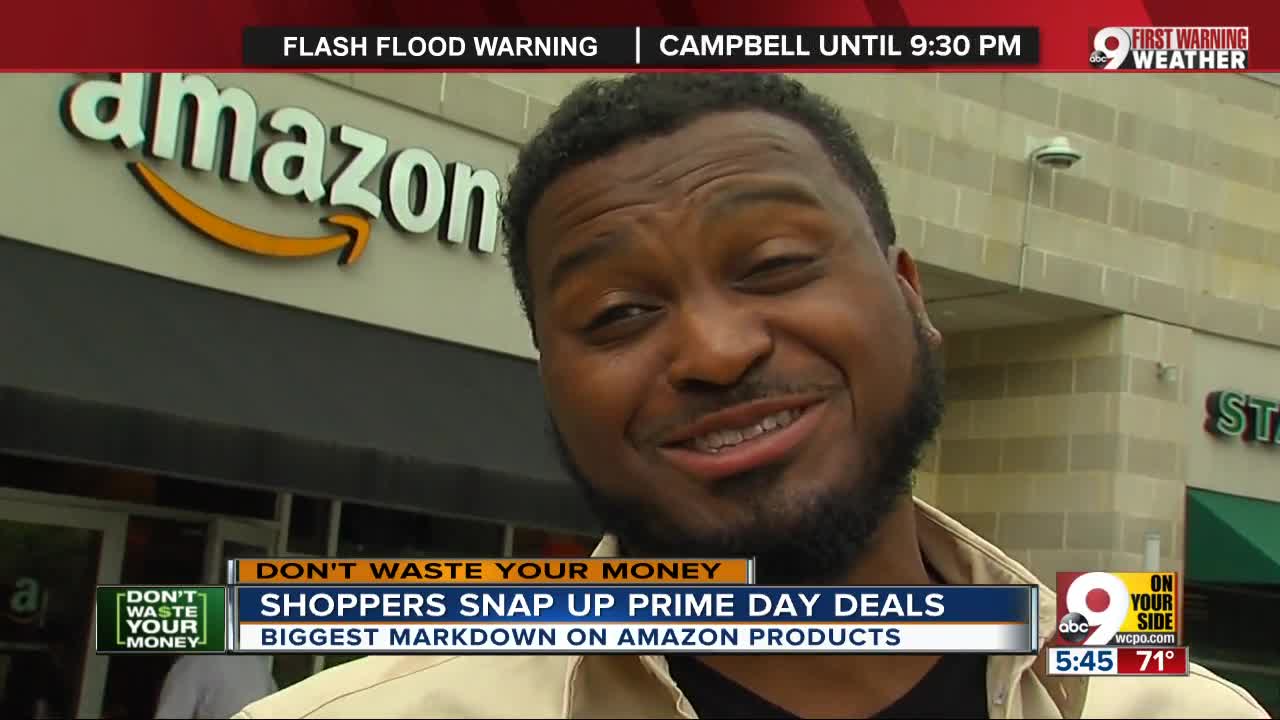 Shoppers snap up Prime Day deals