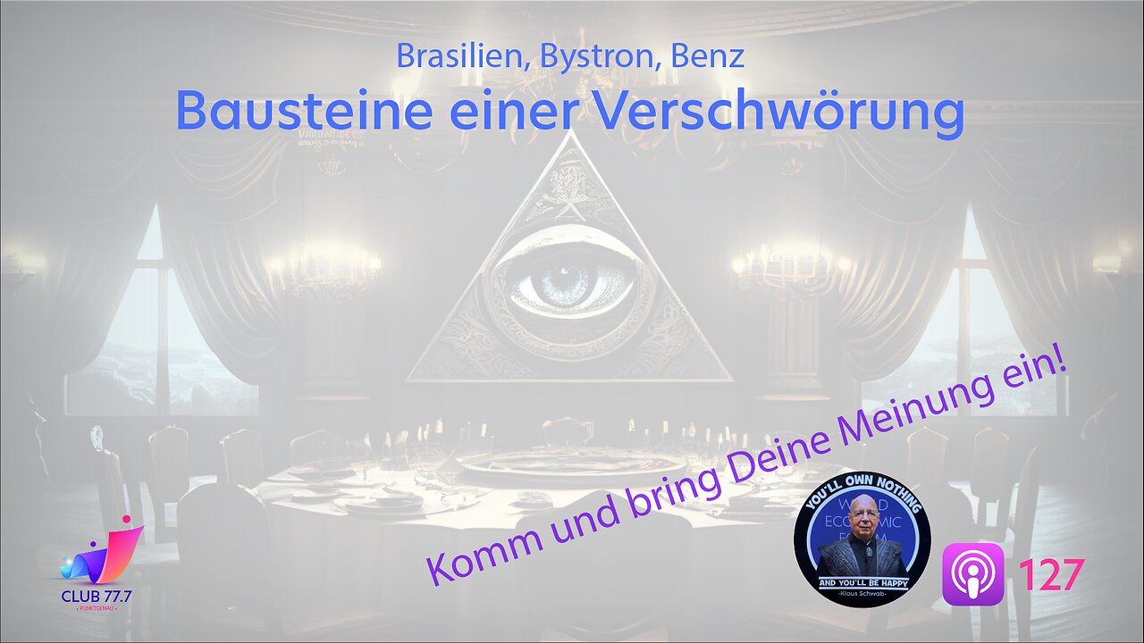 Teaser #127: #Brasilien, #Bystron, #Benz - Bausteine einer #Verschwörung