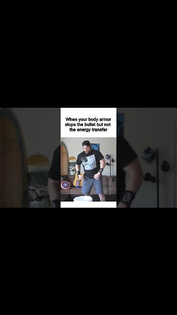 When Your Level IV Plates Stop The Bullet...