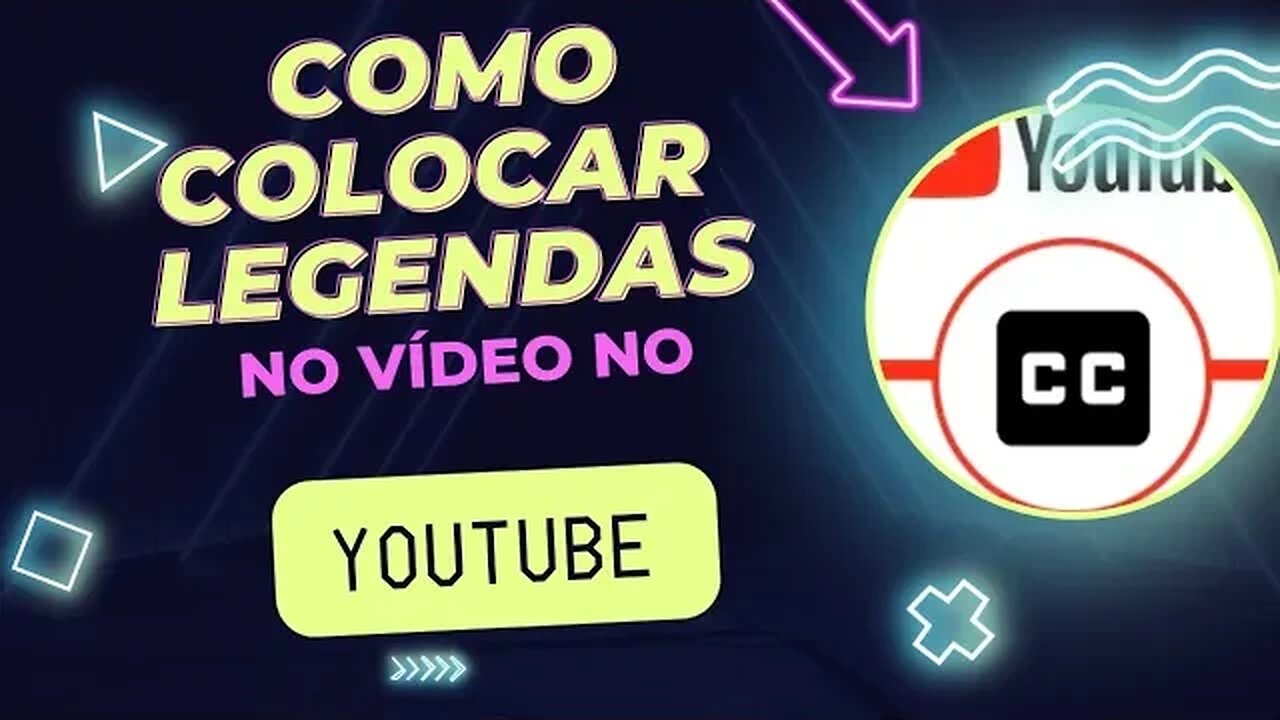 como colocar LEGENDA EM VIDEO DO YOUTUBE-legendas automáticas rápido e fácil