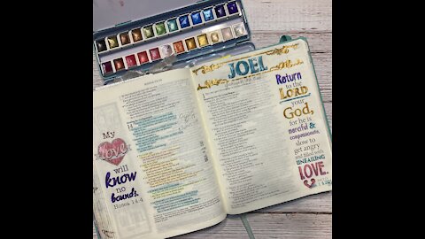 Bible Journaling Joel 2:13