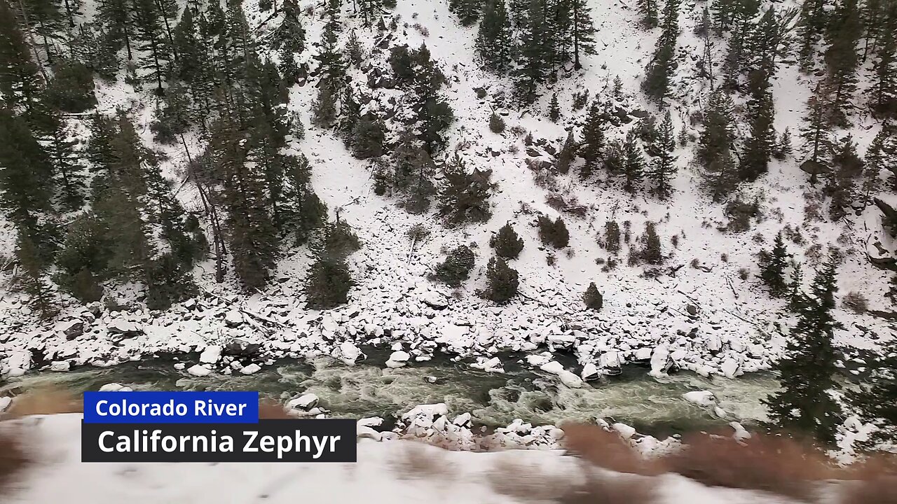 California Zephyr - Colorado Canyons