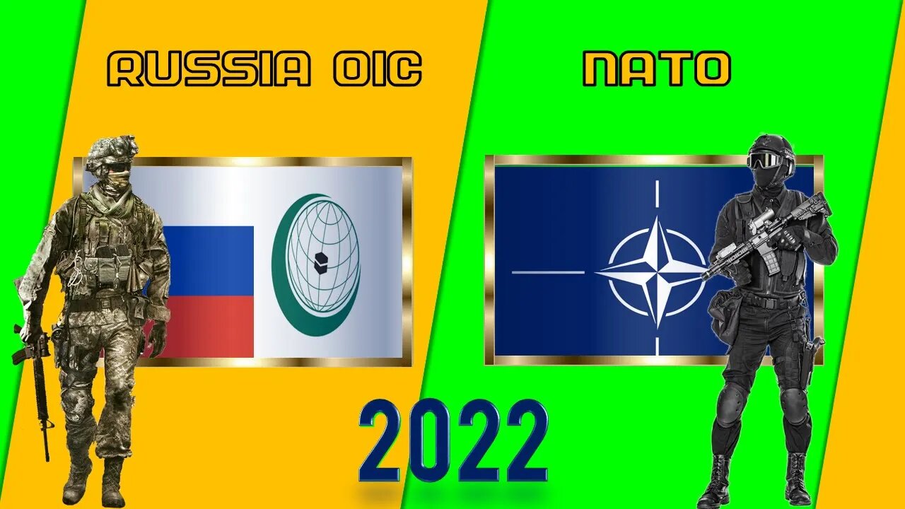 Russia OIC VS NATO Military Power Comparison 2022