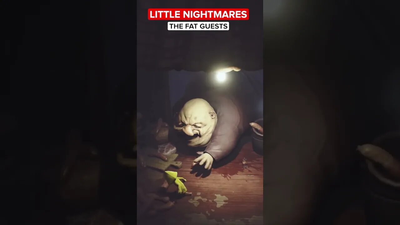 LITTLE NIGHTMARES - The Fat Guests [4K 60FPS] #shorts