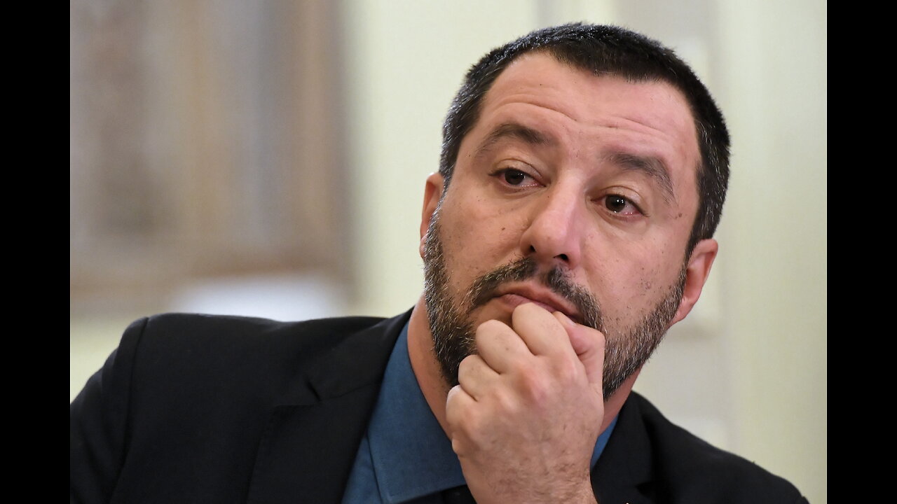 Salvini being charged with protecting Italian borders