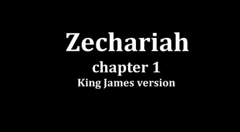 Zechariah 1 King James version