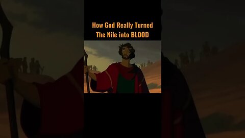 How GOD Really Turned the Nile into BLOOD! 🤯🔥🙌