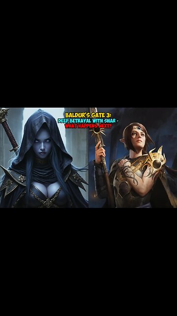 Baldur's Gate 3: DEEP BETRAYAL with Shar - What Happens Next? #baldursgate3game