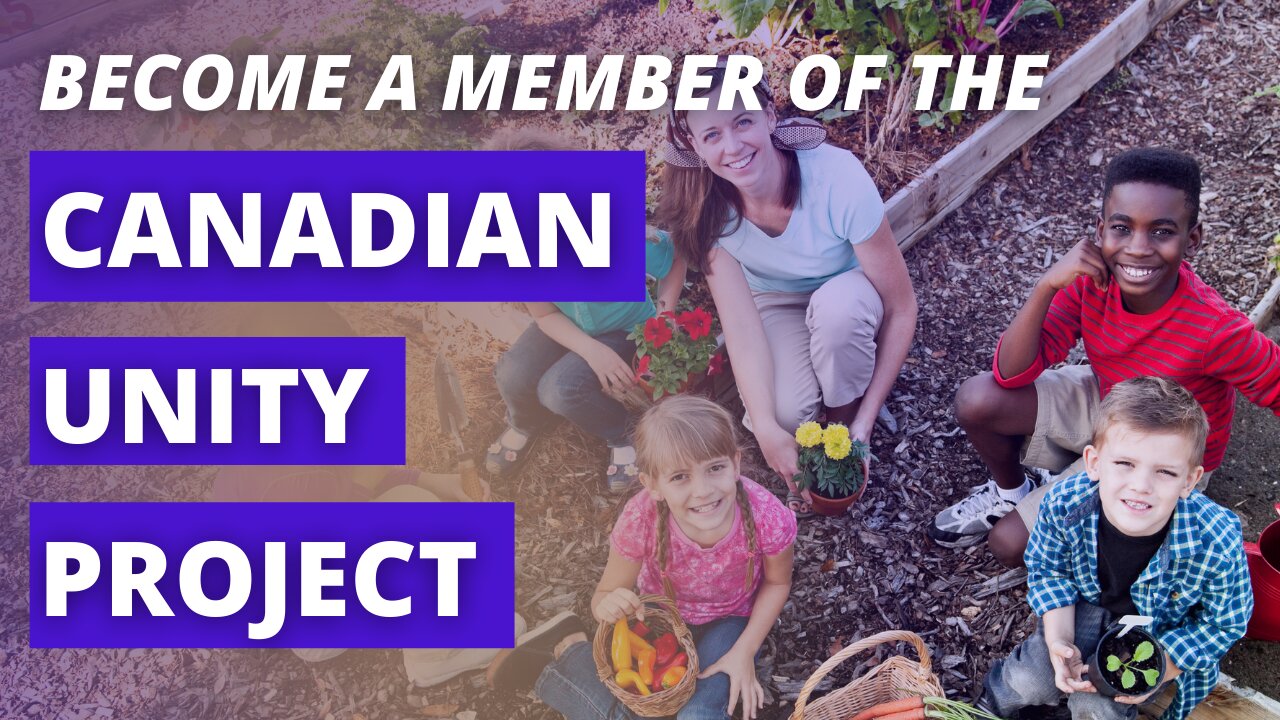 Become a member of the Canadian Unity Project