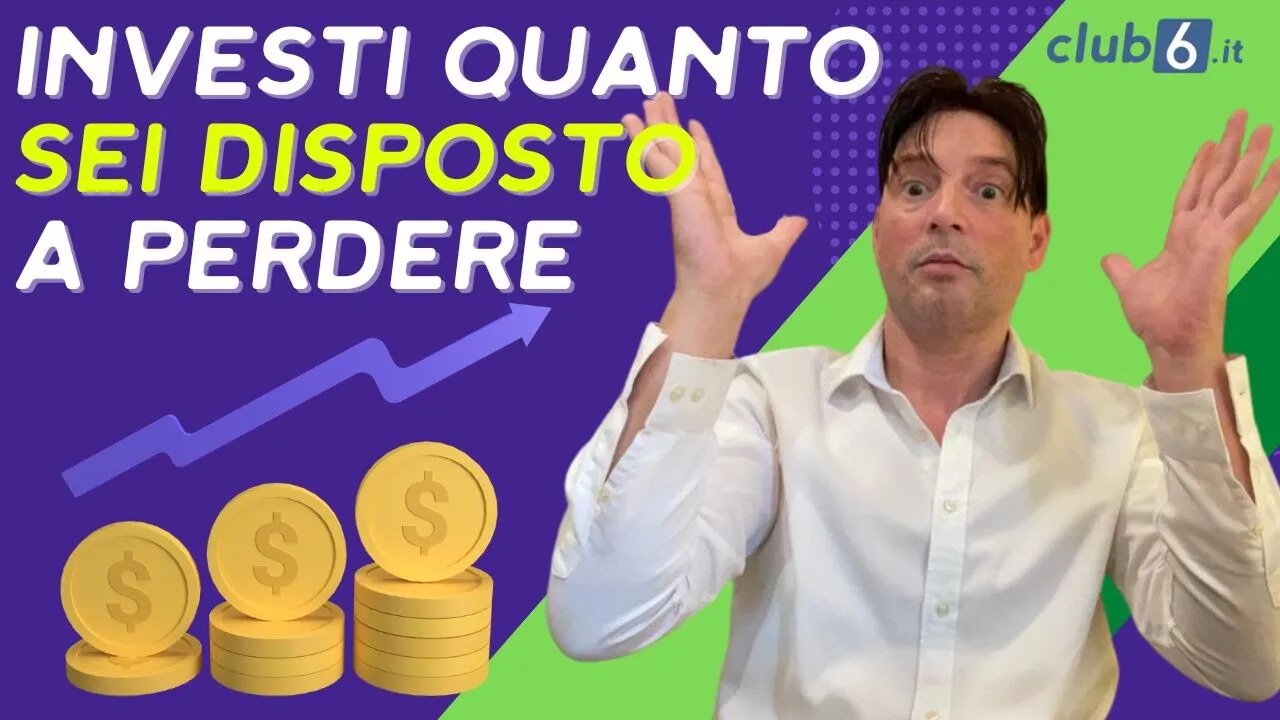 Lezione di trading: vendi e pentiti, e investi solo quanto sei disposto a perdere