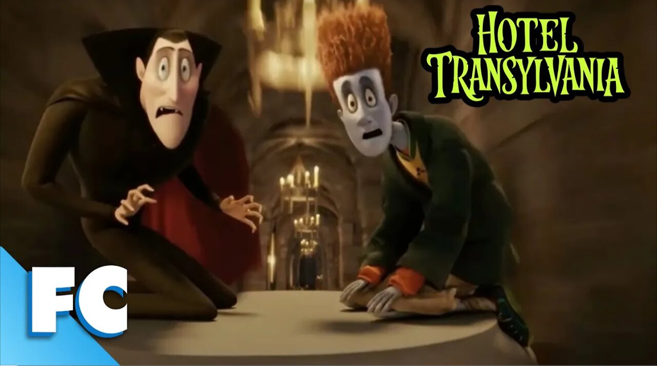 Hotel Transylvania Clip: Dracula & Johnny Go Table Surfing | Adam Sandler, Andy Samberg | FC