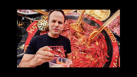 Surviving Sichuan - 500 Hours of SPICY Street Food in Szechuan, China (Full Documentary)