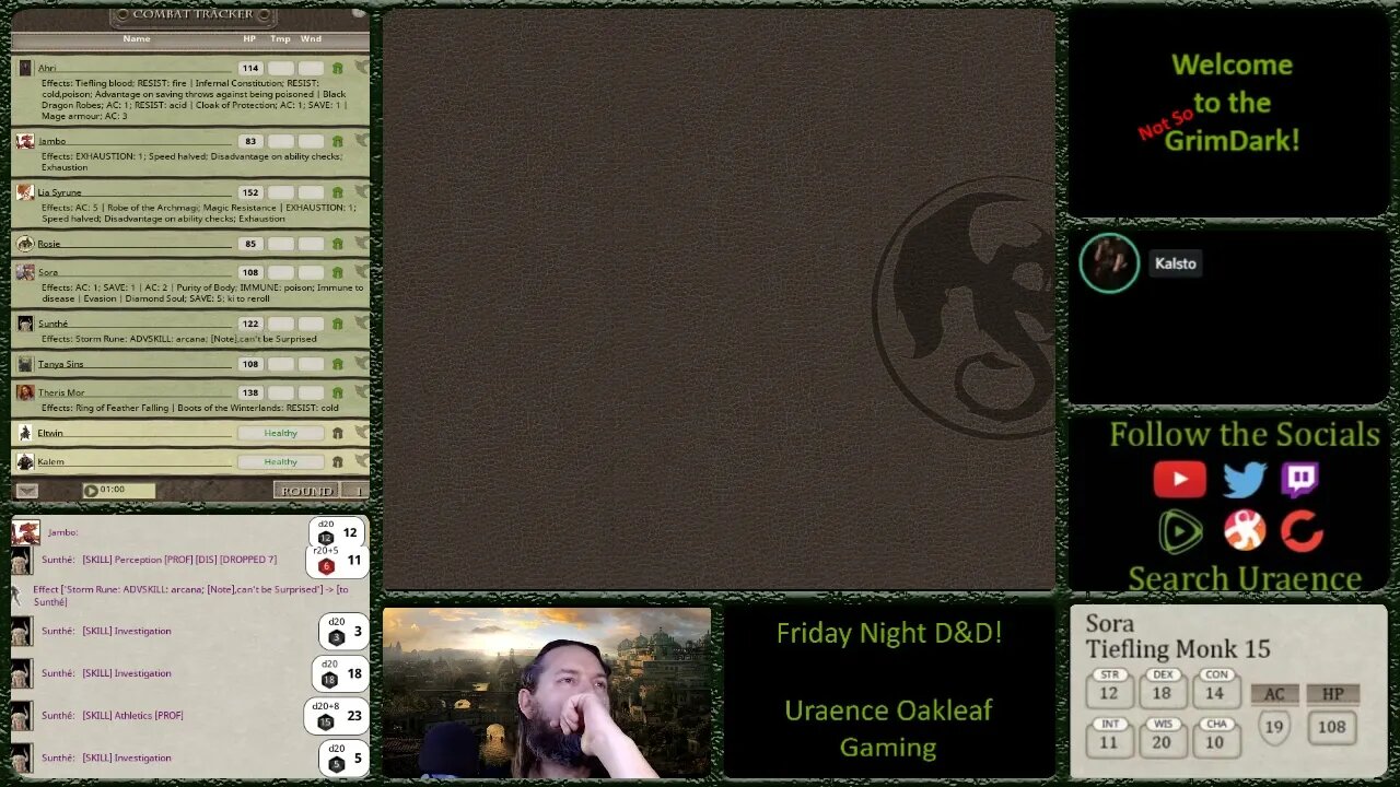 D&D 5E - Friday Night Homebrew - Ep. 118 - DM Kalsto