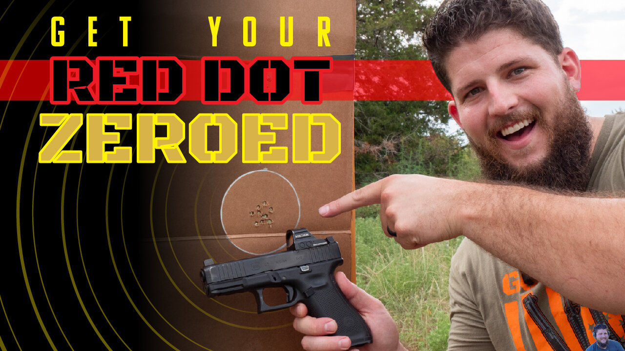 How to Sight In a Handgun Red Dot