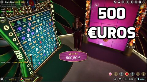 I win 500 € | Crazy Time