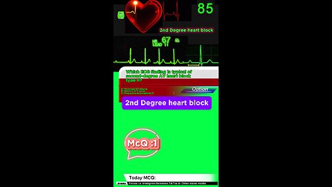 Second degree heart blockages #2nddegreeheartblock #arrthymias #CardiacArrhythmia