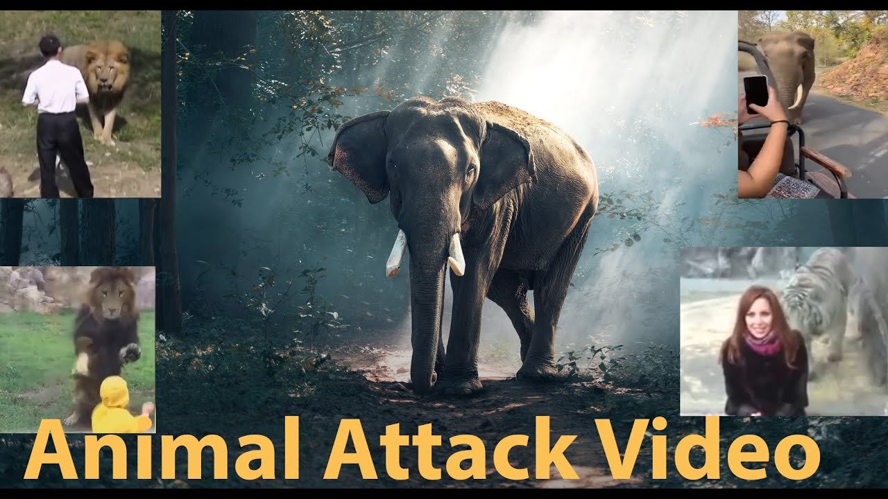 Animal Attack Rare Videos