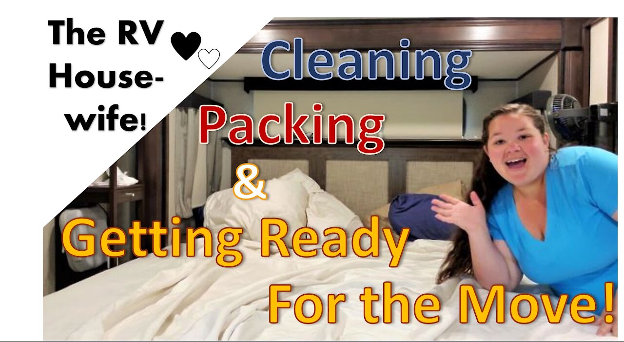 Time To Prep and Pack! Moving Day is Near!