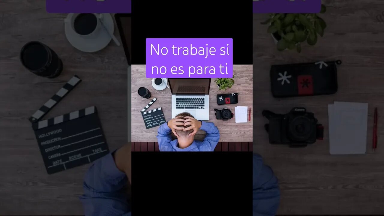 no trabaje si no es para ti escuchar bien