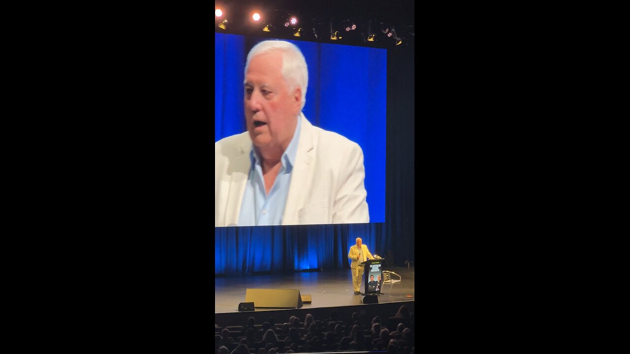 (1of5) Freedom Conference Melb July 2024 - Clive Palmer