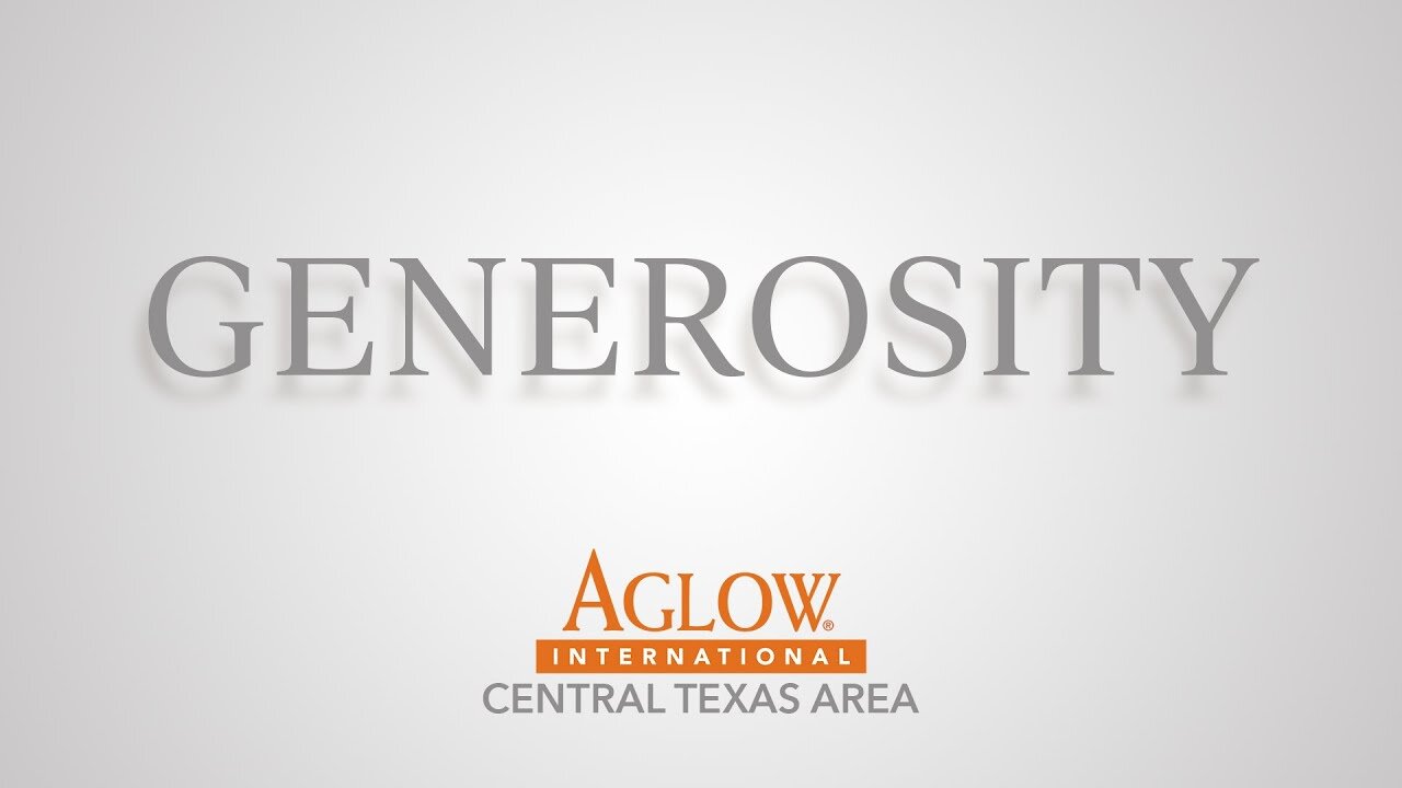 Fuel for the Fire: GENEROSITY