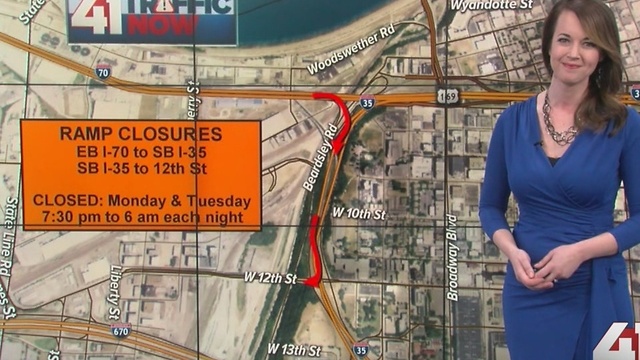 Two overnight ramp closures on downtown loop