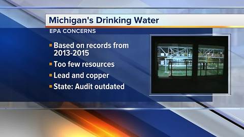 EPA: Michigan should boost water safety in Flint, statewide