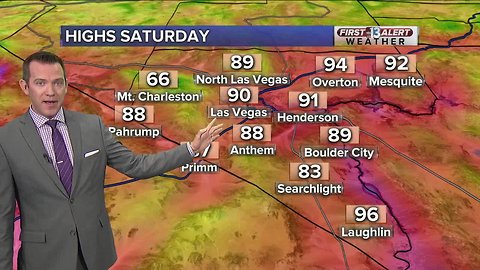 13 First Alert Las Vegas weather updated April 18 morning