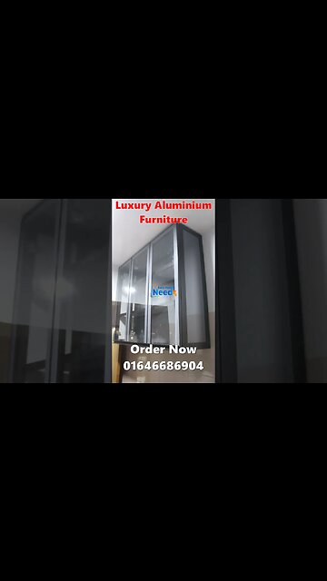 Aluminium Furniture - kitchen cabinet