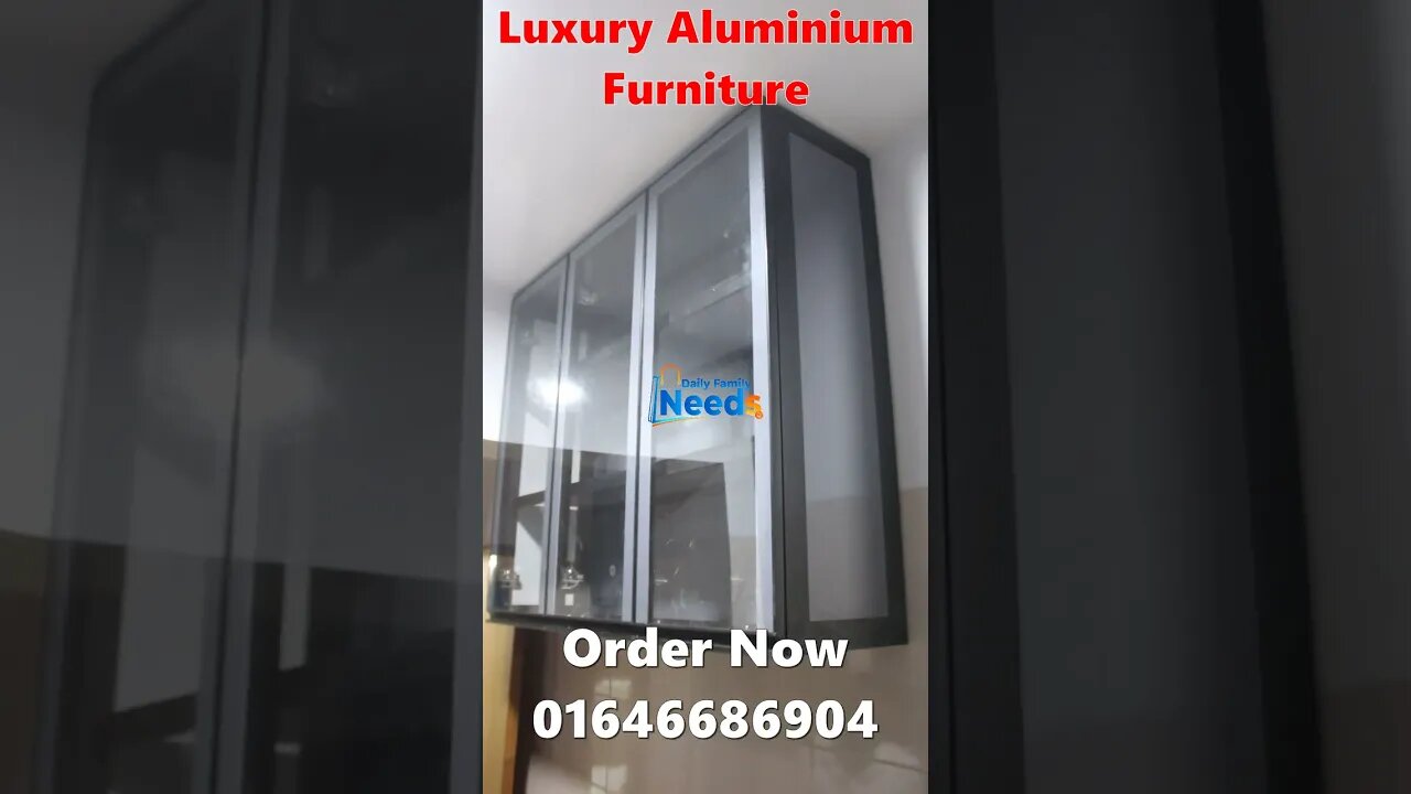 Aluminium Furniture - kitchen cabinet