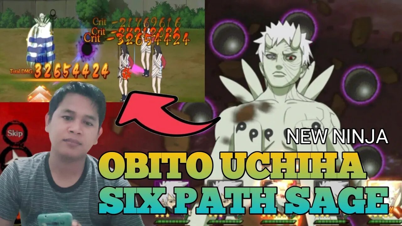 Review Obito Uchiha Six Path Sage Ultimate High Damage - Ninja Assembled Reborn