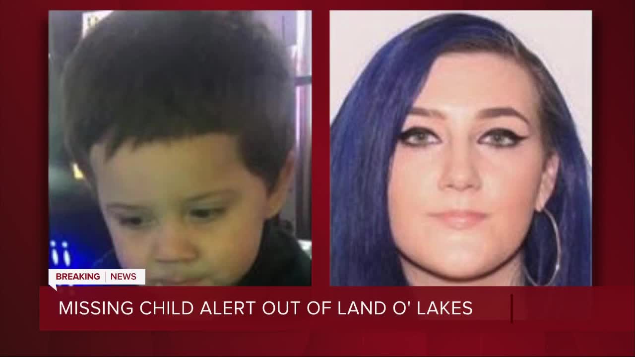 Missing Child Alert issued for Pasco County 1-year-old boy