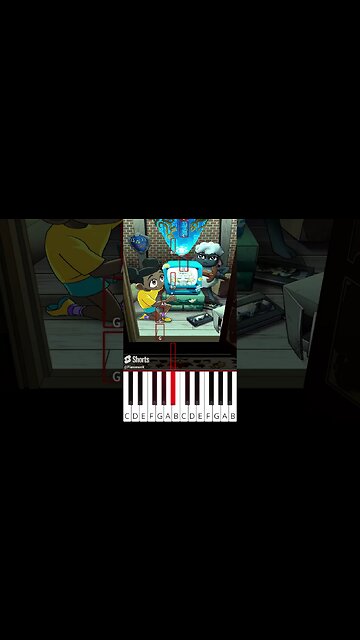 Give me candy (@GH.S) AMANDA THE ADVENTURER ANIMATION - Octave Piano Tutorial