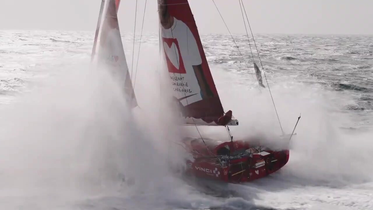 From the 6 Female Vendee Globe Skippers. Sam, Isabelle, Pip, Justine, Clarisse and Violette.