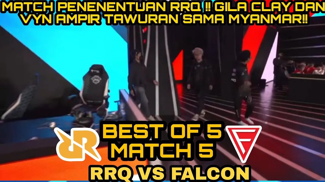 RRQ MENOLAK DI PULANGKAN!! RESPECT BAN!! PICK RRQ NICE | RRQ VS FALCON M4 - MLBB 4