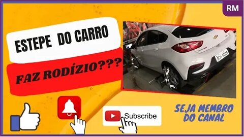 Rodízio a cada 5.000 km é fundamental para garantir um desgaste correto e igual do automóvel.