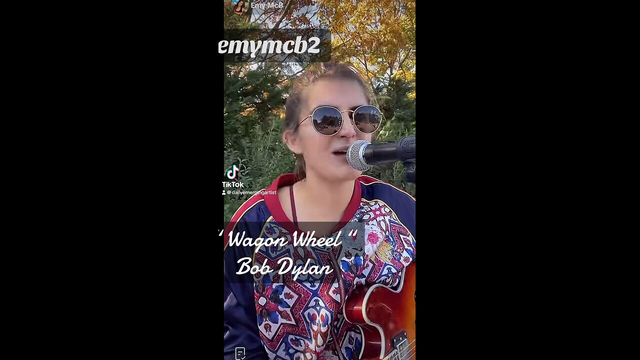 emymcb2 Live 🎤” “ Wagon Wheel” Dylan cover 10/26/2024