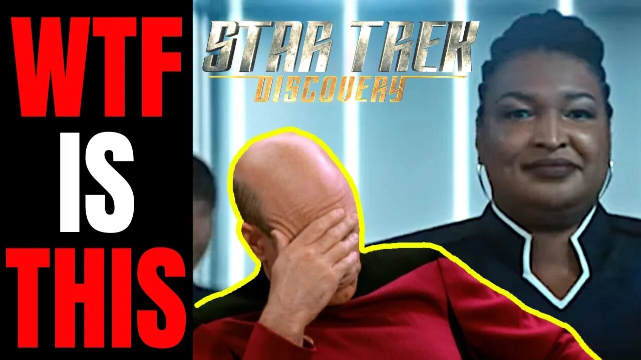 Star Trek Discovery Goes FULL CRINGE, Casts Stacey Abrams As President | Woke Hollywood Politics