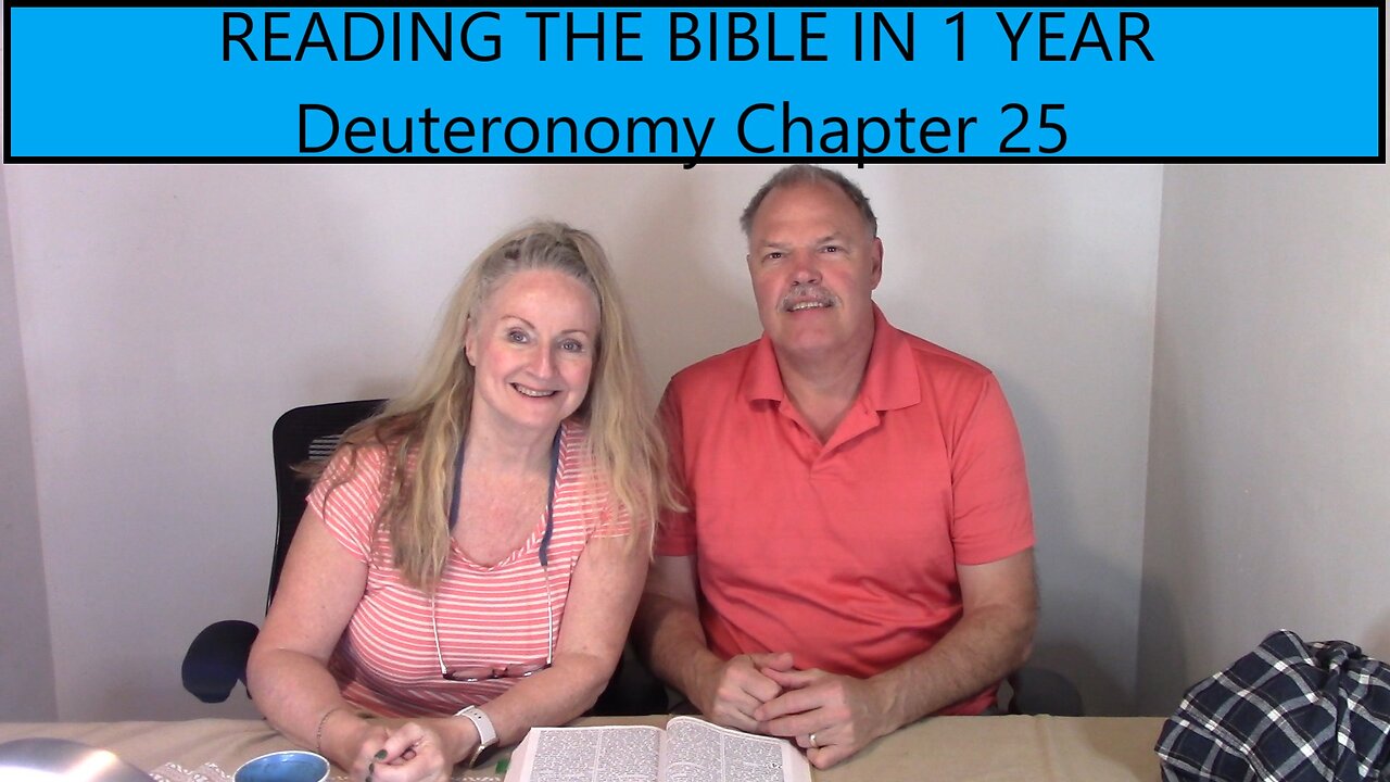 Reading the Bible in 1 Year - Deuteronomy Chapter 25