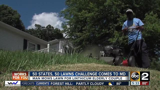 Man launches nationwide lawn service for single moms, military veterans and the elderly