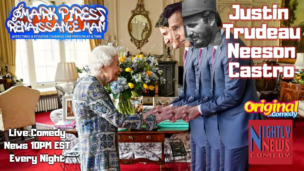 Justin Trudeau Channels Liam Neeson & Fidel Castro To Meet The Queen!