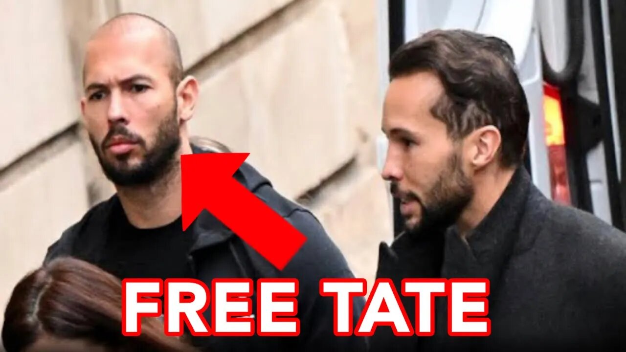 Tate Brothers arrive at Romanian Court following arrest