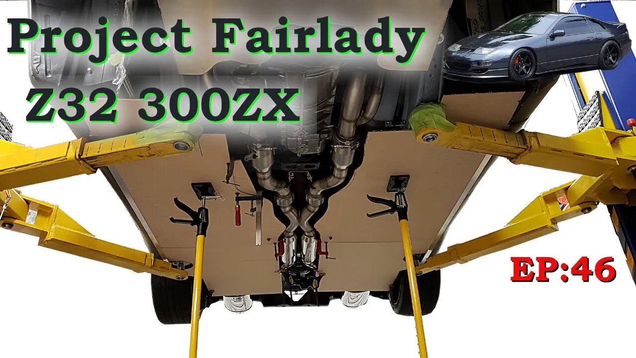 Flat Floor & Rear Diffuser Templates . Project Fairlady Z32 300zx Twin Turbo, Ep:46