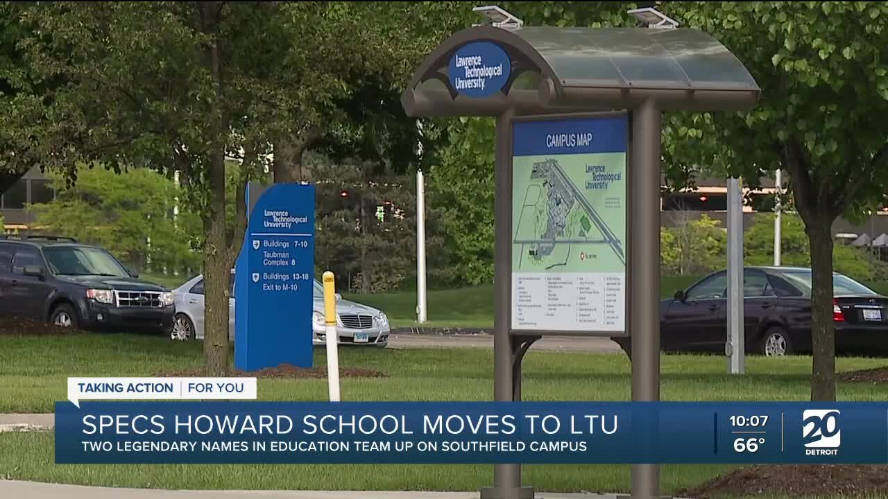 Specs Howard school moves to LTU