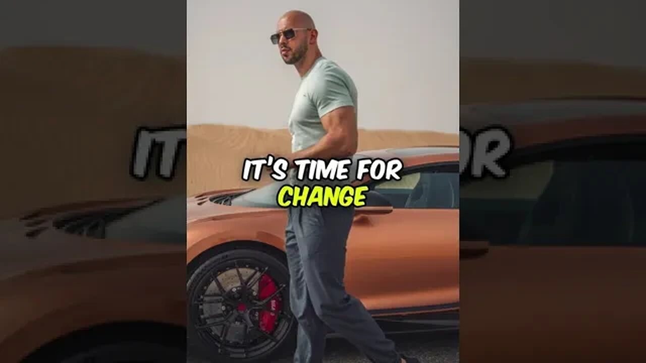 Time to break free from you shackles... #shorts #shortvideo #andrewtate