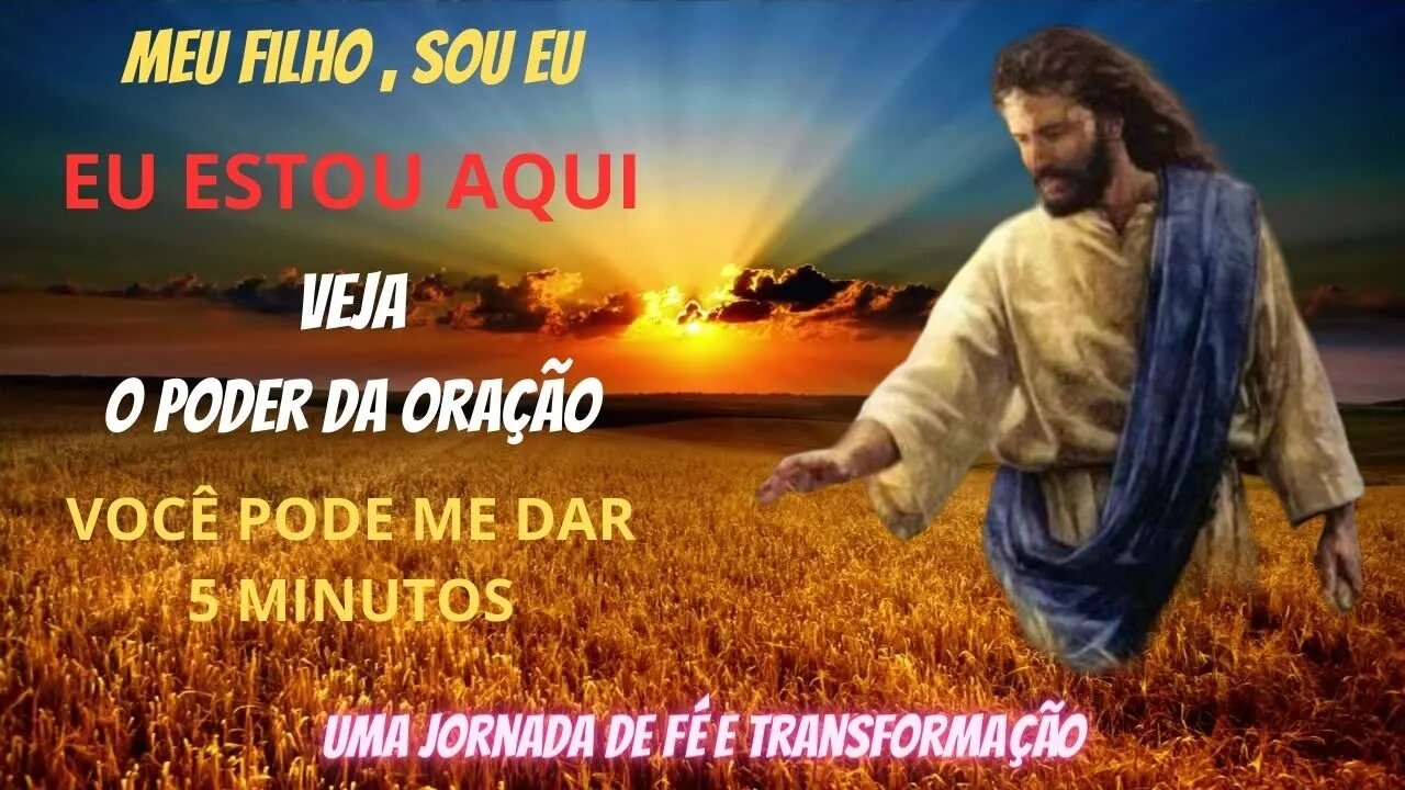 Deus Te Manda Uma Mensagem de Fé - O Poder da Oração - Uma Jornada de Fé e Transformação