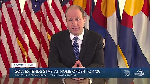 Gov. Jared Polis extends Colorado's stay-at-home order until April 26